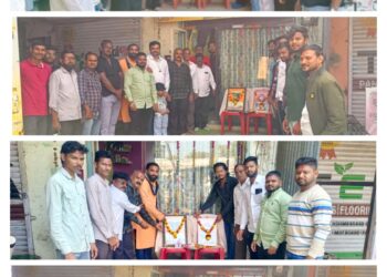 धरणगावात शिवरत्न जिवाजी महाले यांच्या स्मृतींना अभिवादन