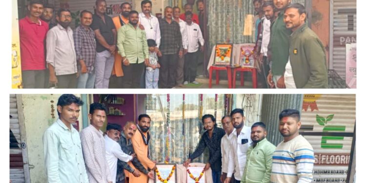 धरणगावात शिवरत्न जिवाजी महाले यांच्या स्मृतींना अभिवादन