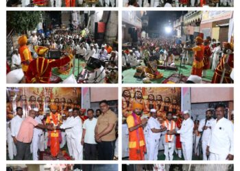 धरणगाव येथे संत तुकोबाराय जयंतीनिमित्त नाथभक्तीचा जागर