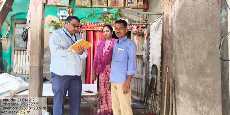 धरणगावातील माळीवाडा परिसरात सिकलसेल सर्वेक्षण मोहीम