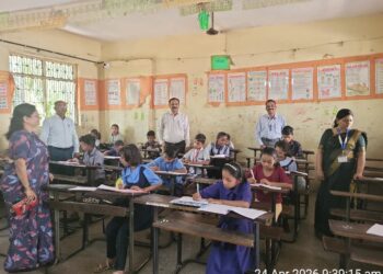 ​’मिशन गरुडझेप’ : नंदुरबार जिल्ह्यात शिष्यवृत्ती सराव परीक्षेचे उत्साहात आयोजन