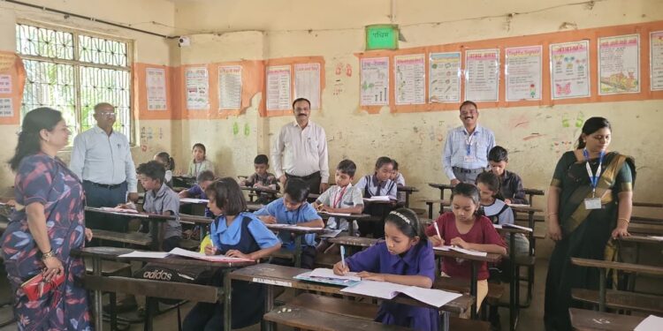 ​’मिशन गरुडझेप’ : नंदुरबार जिल्ह्यात शिष्यवृत्ती सराव परीक्षेचे उत्साहात आयोजन