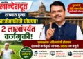 राज्यात पुन्हा कर्जमाफीची घोषणा; २ लाखांपर्यंत कर्जमुक्ती