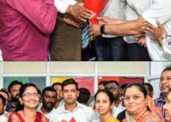 खा. डॉ. श्रीकांत शिंदे यांची धरणगाव शिवसेना कार्यालयाला सदिच्छा भेट